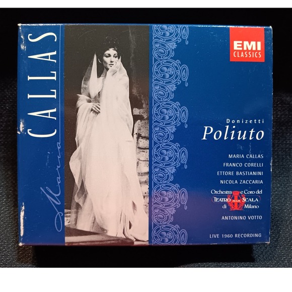EMI Classics Other - Maria Callas Donizetti Poliuto 2 CD Set 1997 EMI Franco Corelli Antonino Votto